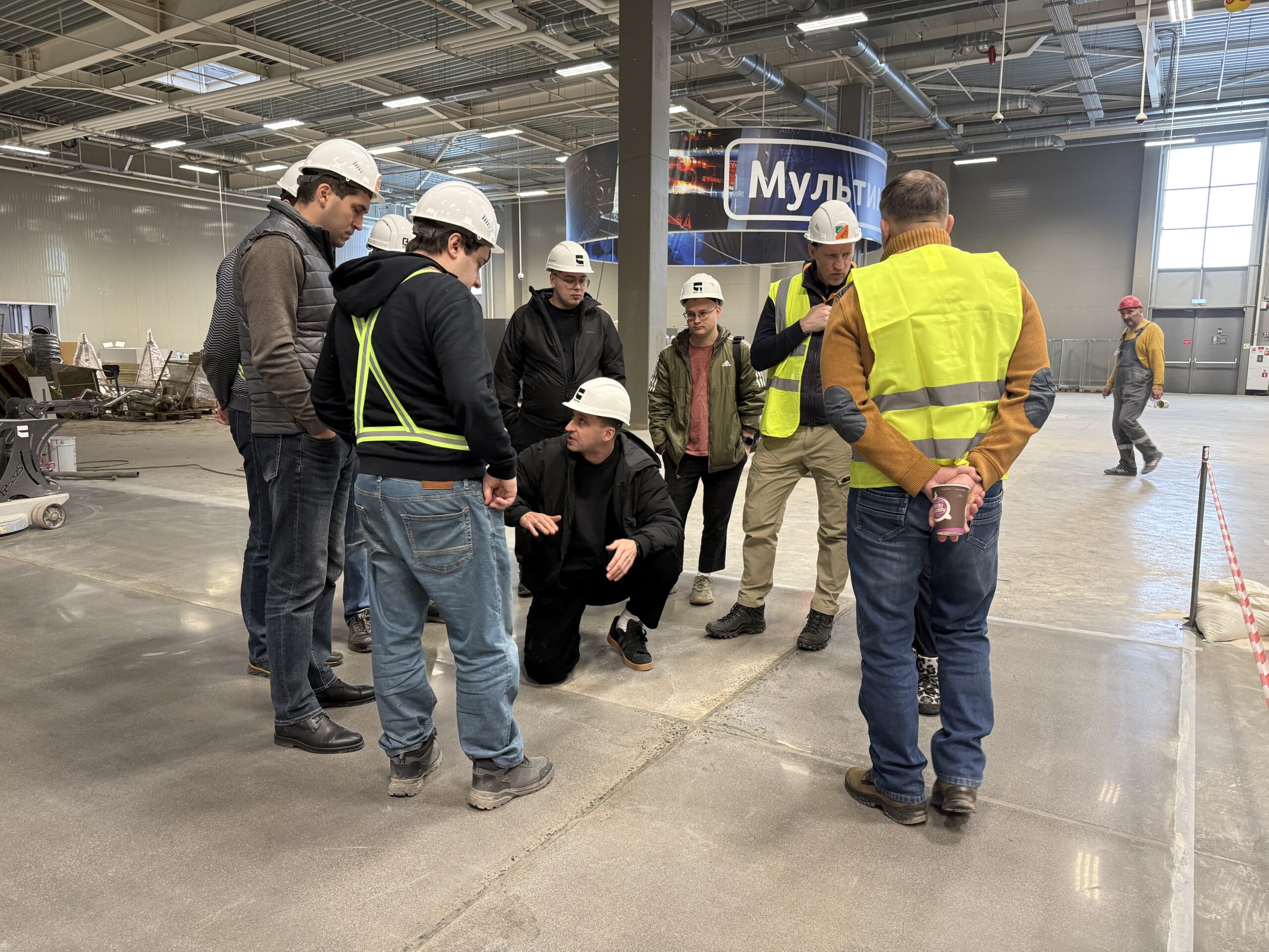 Industrial floors tConcrete